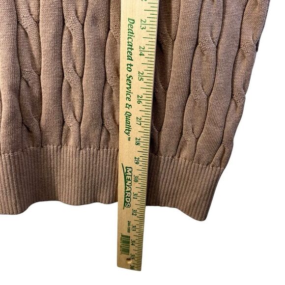 NWT XXL 100% cotton Tommy Hilfiger crewneck sweater cable knit - Picture 8 of 15